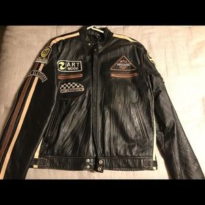 Leather Moto Jacket
